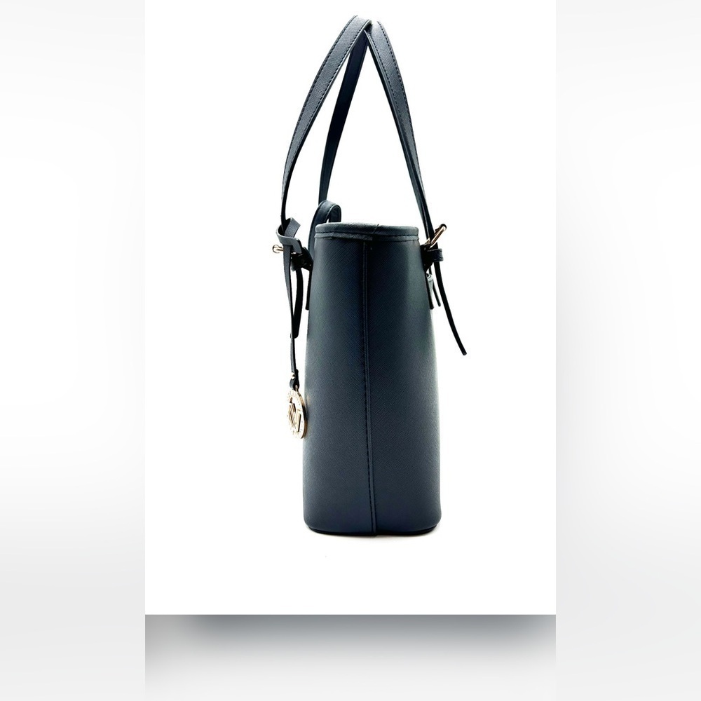 Valentino Orlandi Tote Bag with Wallet Dark Blue - Picture 3 of 5